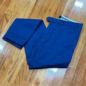 Scotch & Soda Dark Blue straight leg chinos trousers W30 L34